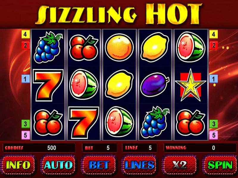 Игровой автомат Sizzling Hot