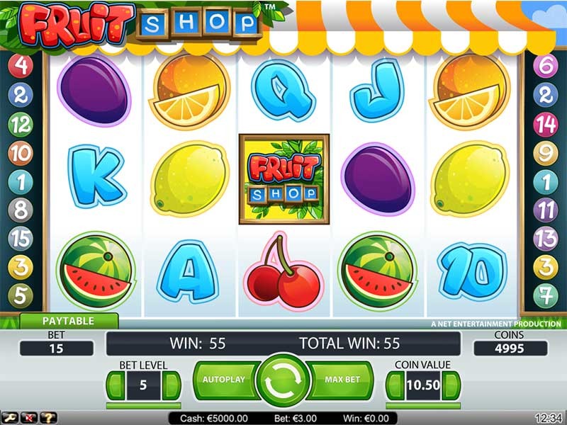 Игровой автомат Fruit Shop